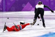 北朝鮮スケート選手の妨害に、日本人選手「故意ではない」