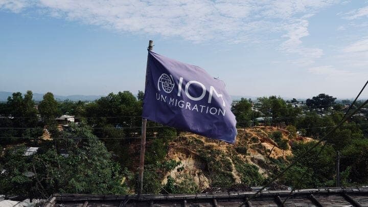 バングラデシュのロヒンギャ難民キャンプ