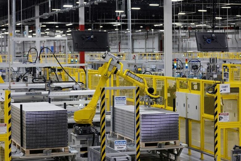 米ジョージア州カーターズビルにあるキューセルズの北米工場。６月撮影。REUTERS/Alyssa Pointer