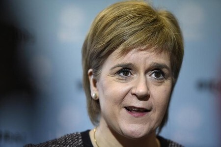 　１２月２０日、スコットランドのスタージョン行政府首相は、単一市場残留の意向を示した。写真はダブリンで１１月撮影（２０１６年　ロイター／Clodagh Kilcoyne）