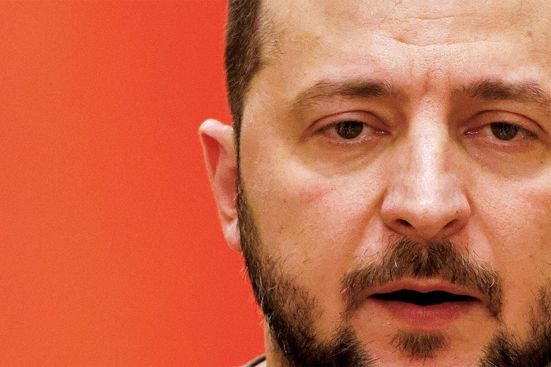 大統領がゼレンスキーでなかったら、国際社会はこれほど支援しなかったかもしれない　LUDOVIC MARINｰPOOLｰREUTERS