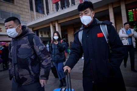 北京市は２９日、新型コロナウイルス感染拡大を受け、市北東部の順義区の一部を閉鎖した。市内で２９日撮影（２０２０年　ロイター/THOMAS PETER）