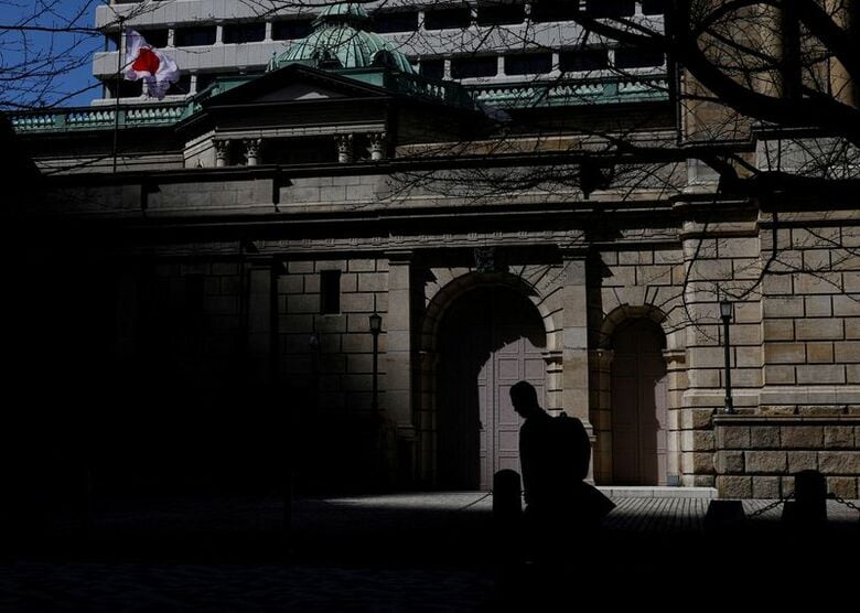 写真は2024年3月、都内の日銀本店で撮影。REUTERS/Kim Kyung-Hoon