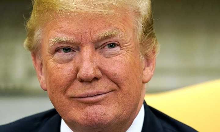 トランプ米大統領　Jonathan Ernst-REUTERS