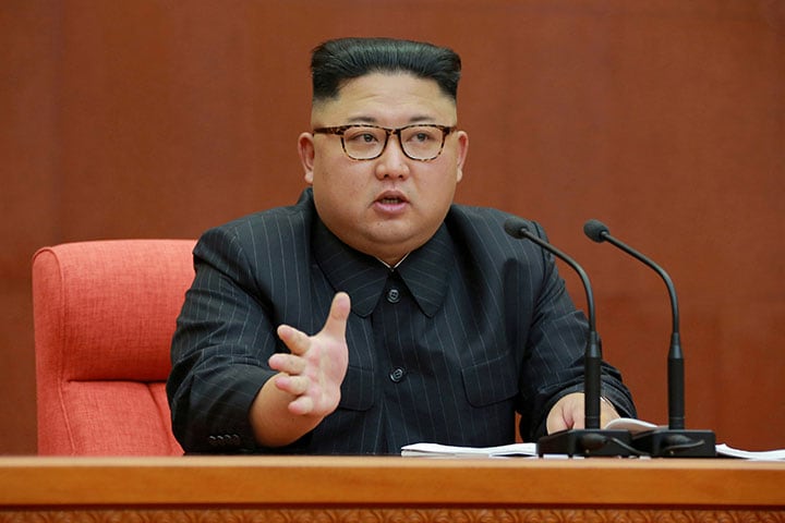 北朝鮮では公開処刑のような人権侵害なくして恐怖政治は成り立たない　KCNA/REUTERS