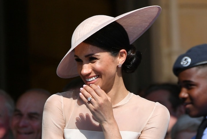 メーガン妃のインスタ復活を求める声は多い　Dominic Lipinski-Reuters