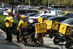 中国料理宅配の美団、3四半期連続赤字　値引き競争は沈静化の兆候