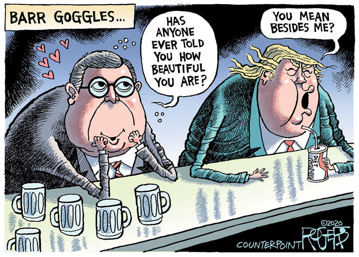 Barr\'s Bromance / ©2020 ROGERS-ANDREWS McMEEL SYNDICATION