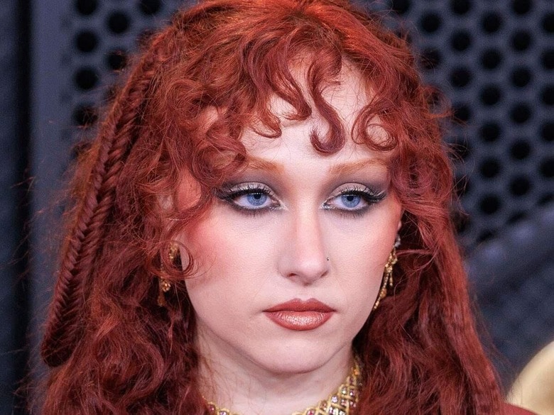 グラミー賞授賞式で衝撃のネイキッド・ドレスを披露したチャペル・ローン　ZUMA Press Wire via Reuters