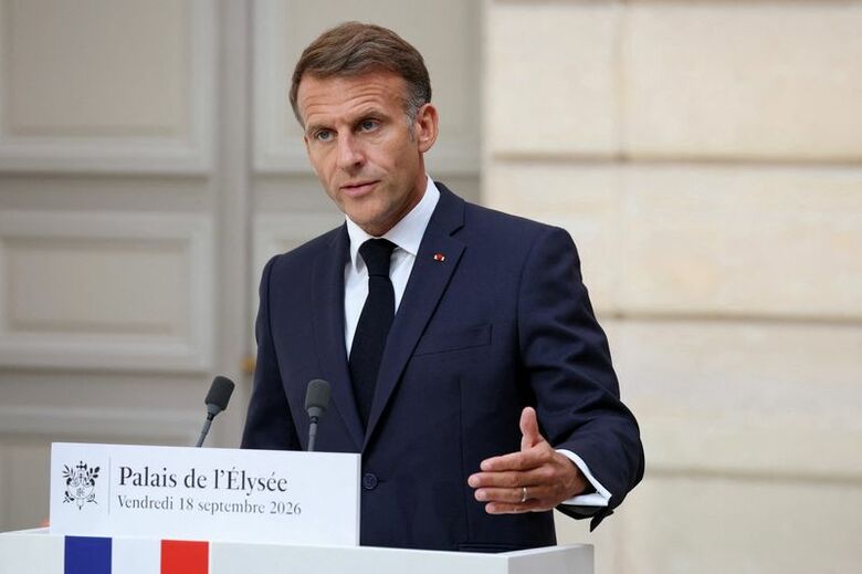 ９月１８日撮影　THOMAS SAMSON/Pool via REUTERS