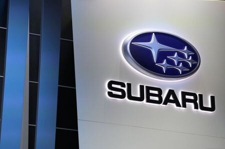 　８月４日、ＳＵＢＡＲＵが発表した２０２０年４―６月期連結決算（国際会計基準）は、純損益が７７億円の赤字（前年同期は６６４億円の黒字）だった。写真はミシガン州で昨年１月撮影（２０２０年　ロイター／Brendan McDermid）