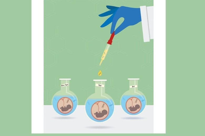 癌などのほか、容姿やIQに関する遺伝子マーカーも検査の対象に　ILLUSTRATION BY ANDREW CROTTY/SHUTTERSTOCK