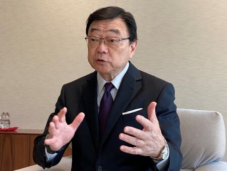 　出光興産は、豪クイーンズランド州にあるエンシャム石炭鉱山の権益を売却する。石炭は価格が高値圏で推移し、収益面ではプラスに作用しているが、方針として掲げる化石燃料の資産圧縮を進める。木藤俊一社長が１４日、ロイターとのインタビューで明らかにした（２０２２年　ロイター／Miho Uranaka）