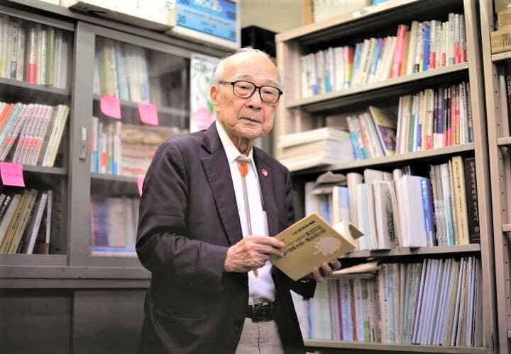 田中は原爆投下から3日後の爆心地帯で目にした光景を忘れられない ISSEI KATO-REUTERS