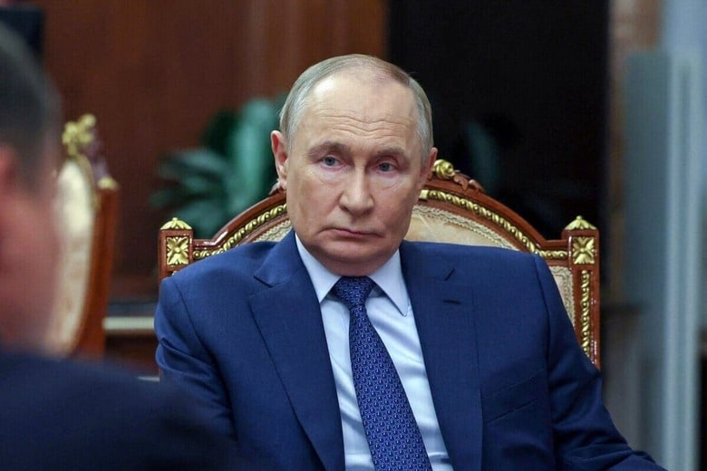 健康不安説が付きまとうプーチン（2025年10月）　Sputnik/Alexander Kazakov/Pool via REUTERS