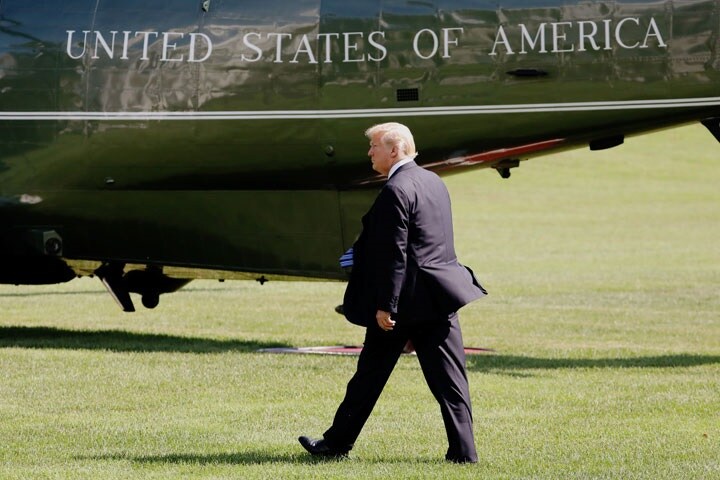 もう自分の子供しか信じられなくなったトランプ　Chris Wattie-REUTERS