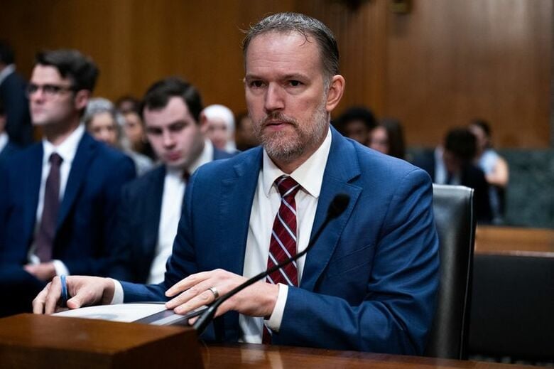 写真は米通商代表部（ＵＳＴＲ）のグリア代表。7月22日、米ワシントンで撮影。REUTERS/Annabelle Gordon