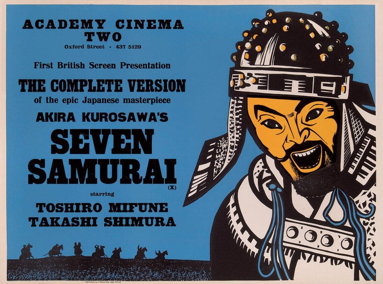『七人の侍』や『羅生門』など、黒澤明の時代劇は今も欧米で高い人気を誇る　MOVIE POSTER IMAGE ART/GETTY IMAGES