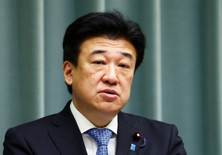 木原稔官房長官。１４日、都内の首相官邸で撮影。REUTERS/Issei Kato