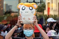 反政府デモのシンボルになった、ハム太郎【世界が尊敬する日本人】