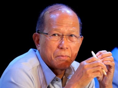 　８月１５日、フィリピンのロレンザーナ国防相（写真）は、中国がフィリピンに対し、南シナ海において新たな領有権を主張しないことを保証したと述べた。写真はマニラで３月撮影（２０１７年　ロイター／Romeo Ranoco）