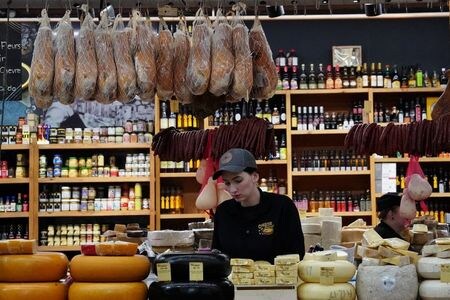 カナダ統計局が２２日発表した２０１９年１２月の消費者物価指数（ＣＰＩ）は、前年同月比２．２％上昇と伸び率は１１月から横ばいだった。トロントで２０１８年５月撮影（２０２０年　ロイター/CARLO ALLEGRI）