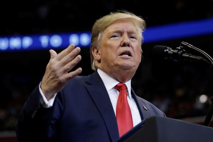 トランプ大統領　Yuri Gripas-REUTERS