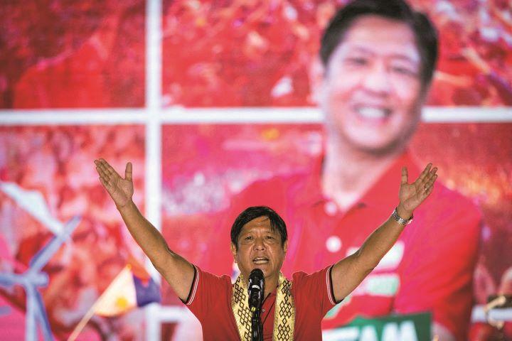 かつての独裁者の息子マルコスは大統領選の得票では圧勝したが　ELOISA LOPEZｰREUTERS