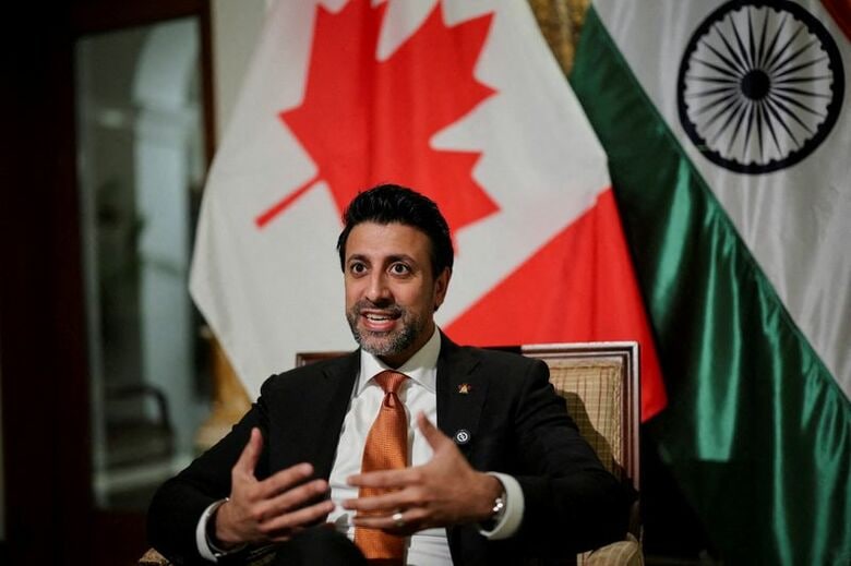カナダのシドゥ国際貿易相。２５年１１月ニューデリーで撮影（２０２６年　ロイター/Anushree Fadnavis）