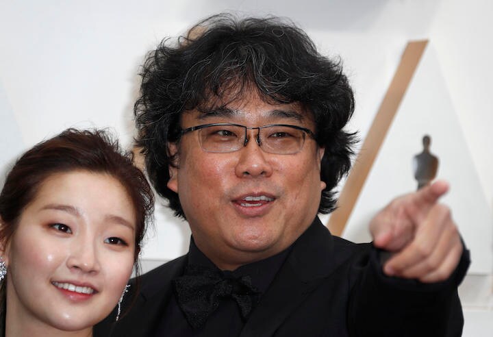 映画『パラサイト』内で印象的な歌があったが...... Eric Gaillard-REUTERS