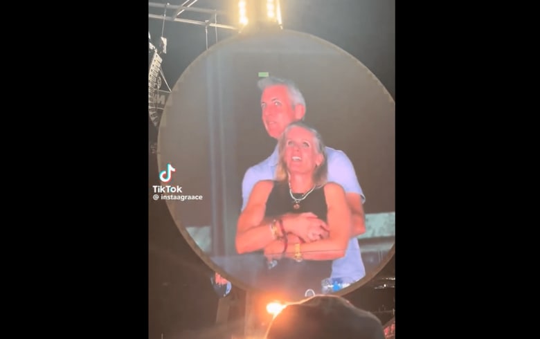 アストロノマー社のアンディ・バイロンCEOと最高人事責任者であるクリスチャン・キャボット　@PopCrave/X