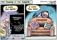 米大統領選でトランプ・バンス陣営を襲う「ソファでハレンチ行為」の醜聞