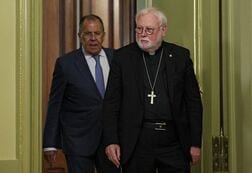 バチカン外相、ロシアにウクライナ戦争終結訴え　5年ぶり訪ロ