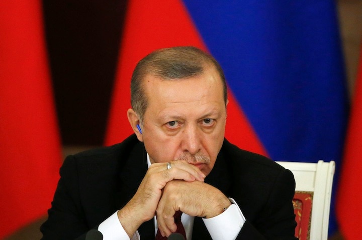 トルコのエルドアン大統領　Sergei Ilnitsky-REUTERS