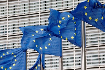 欧州連合（ＥＵ）加盟各国の代表は、ロシア産石油の価格上限設定を巡り合意に至らなかったと外交筋が述べた。今年９月、ブリュッセルで撮影（２０２２年　ロイター/Yves Herman//File Photo）
