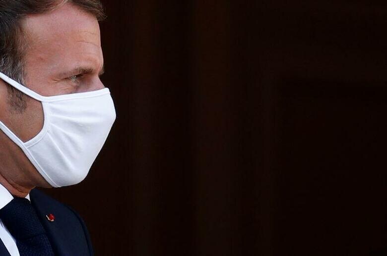 フランスのマクロン大統領は９月２２日、国連総会で演説し、中国におけるイスラム教少数民族ウイグル族への人権侵害が懸念されるとして、国連主導で新疆ウイグル自治区に国際視察団を派遣するよう求めた。２１日、パリのエリゼ宮で撮影（２０２０年　ロイター/Gonzalo Fuentes）