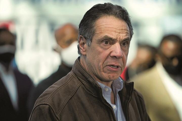 一時は「クオモを大統領に」という声も上がったが……　SETH WENIGーPOOLーREUTERS