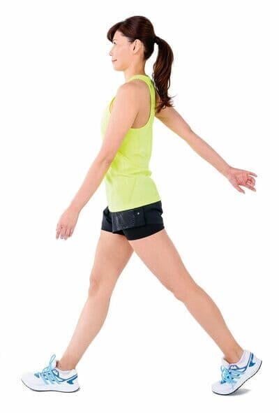 正しいウォーキングの姿勢