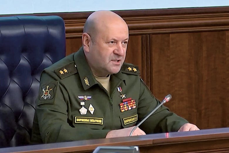 暗殺されたキリロフは化学兵器使用を統括していた　RUSSIAN DEFENCE MINISTRYｰHANDOUTｰREUTERS