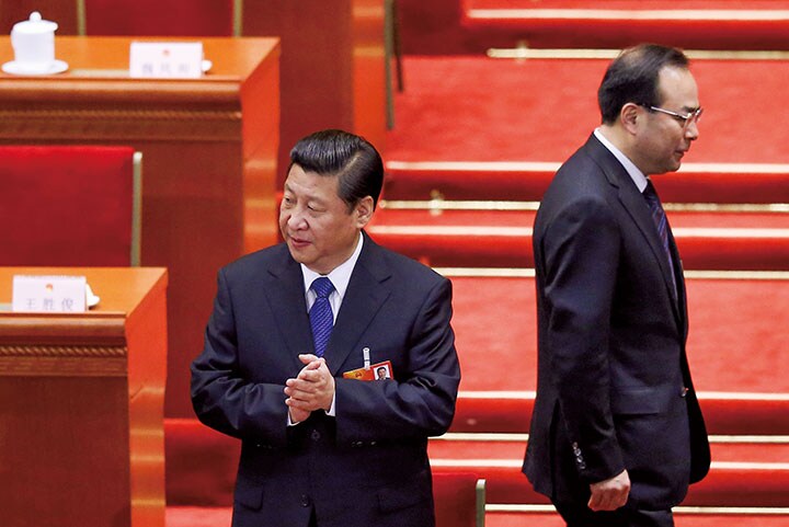 後継者とも目された孫政才があえなく失脚したのは習近平の意にそぐわなかったから？ Feng Li/GETTY IMAGES