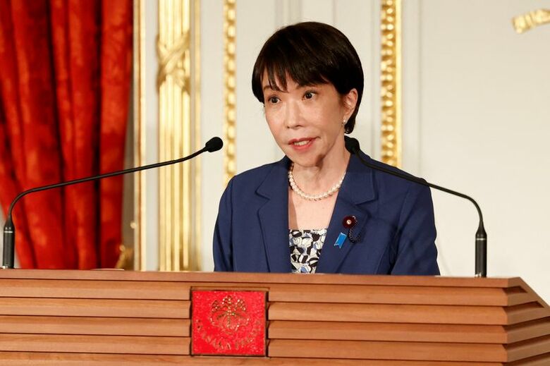 高市早苗首相。5月28日、都内の迎賓館で代表撮影。REUTERS