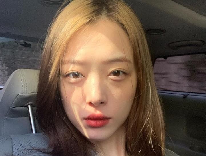 人気と裏腹の批判に苦しんだソルリ　Sulli/INSTAGRAM