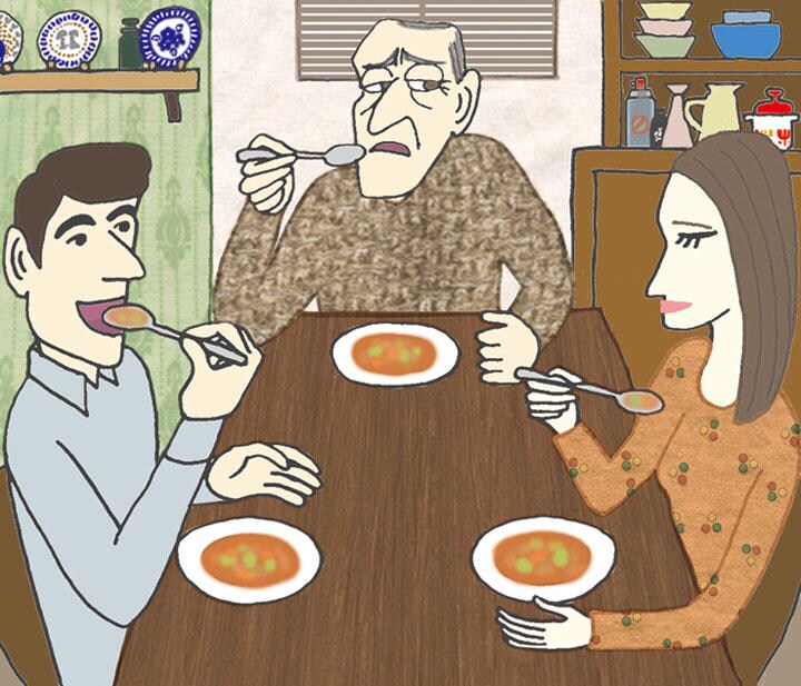 ILLUSTRATION BY AYAKO OCHI FOR NEWSWEEK JAPAN