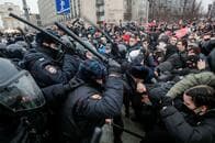ロシア当局、3000人以上を拘束　ナワリヌイ釈放へ全土で抗議集会
