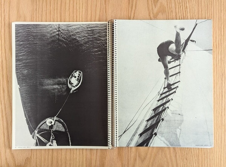 アール・ゼ・メティエ・グラフィーク社の写真集『フォトグラフィ』　Arts et métiers graphiques 16 (Photographie) (March 1930) : 68-69.　写真：筆者提供