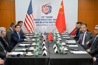 米中外相が電話会談、マレーシアで行った先の会談のフォローアップで...世界・地域情勢巡り協議