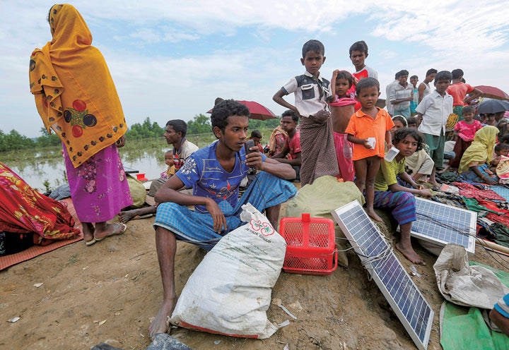 身分証のないロヒンギャは受け入れ国で闇経済に頼らざるを得ない　ADNAN ABIDIーREUTERS