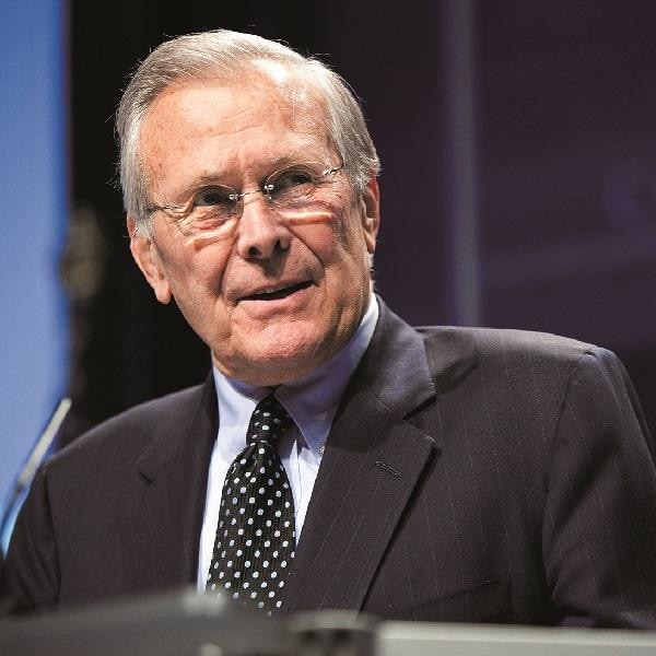 ラムズフェルドはアメリカの強さを過信した　JOSHUA ROBERTSｰREUTERS