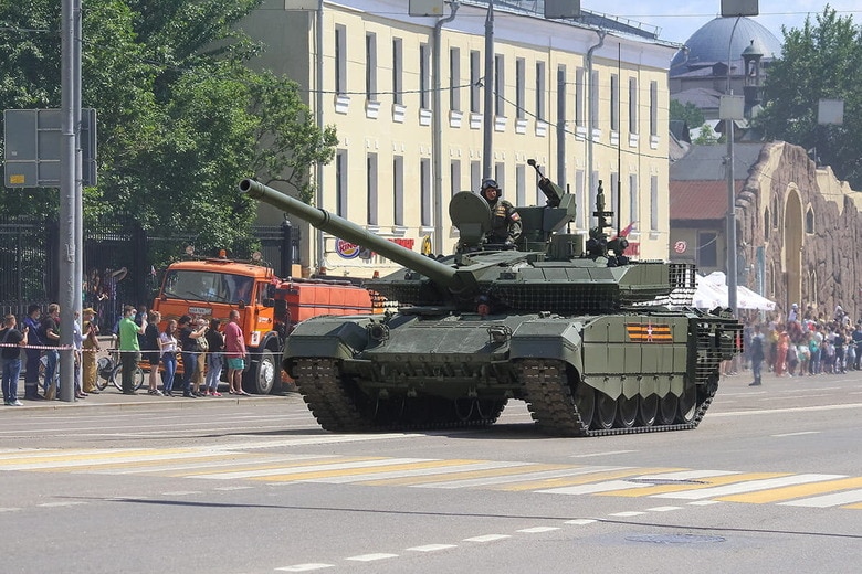 写真はT-90M戦車（2020年1月24日、ロシア・モスクワ）　Bayhu19-Shutterstock