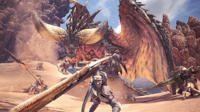 1月下旬に発売した「モンスターハンター：ワールド」は順調な滑り出しとなった（写真：カプコン）&copy; CAPCOM CO., LTD. 2018 ALL RIGHTS RESERVED.